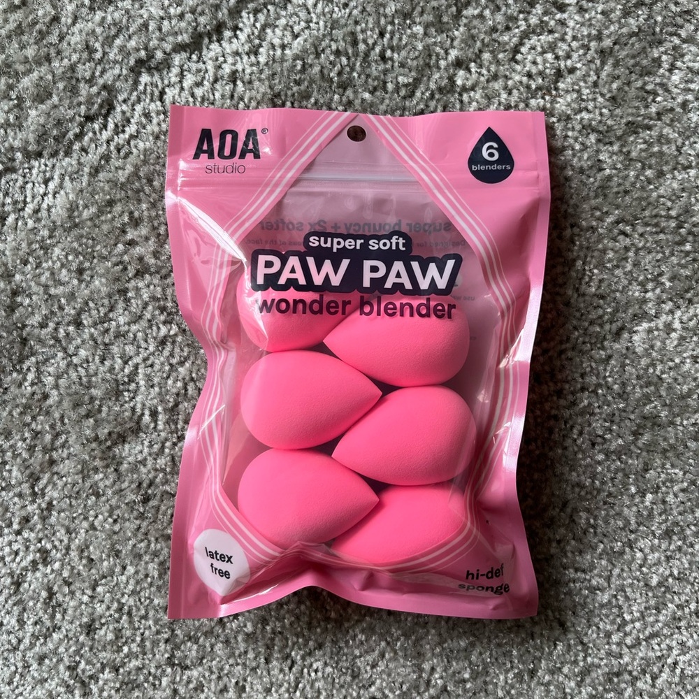 beauty blenders- pack of 6
